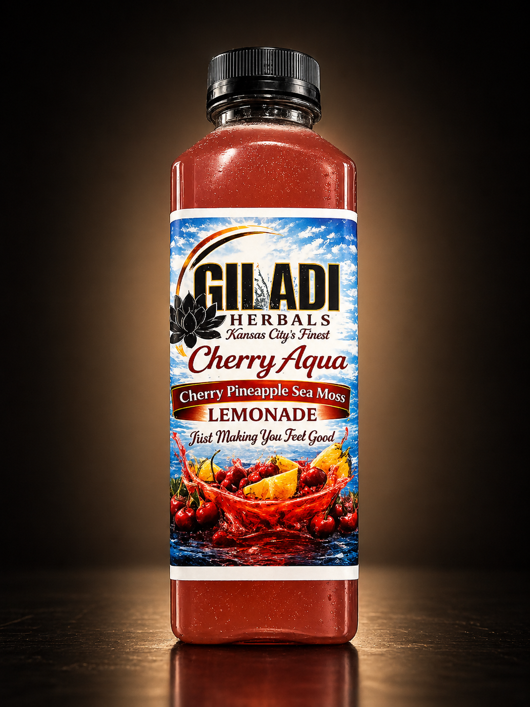 Cherry & Pineapple Lemonade with Sea Moss- 3pk